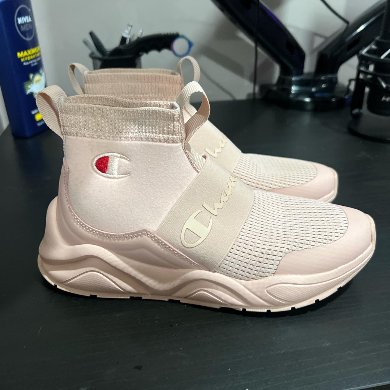 Pink rally store pro champion shoes