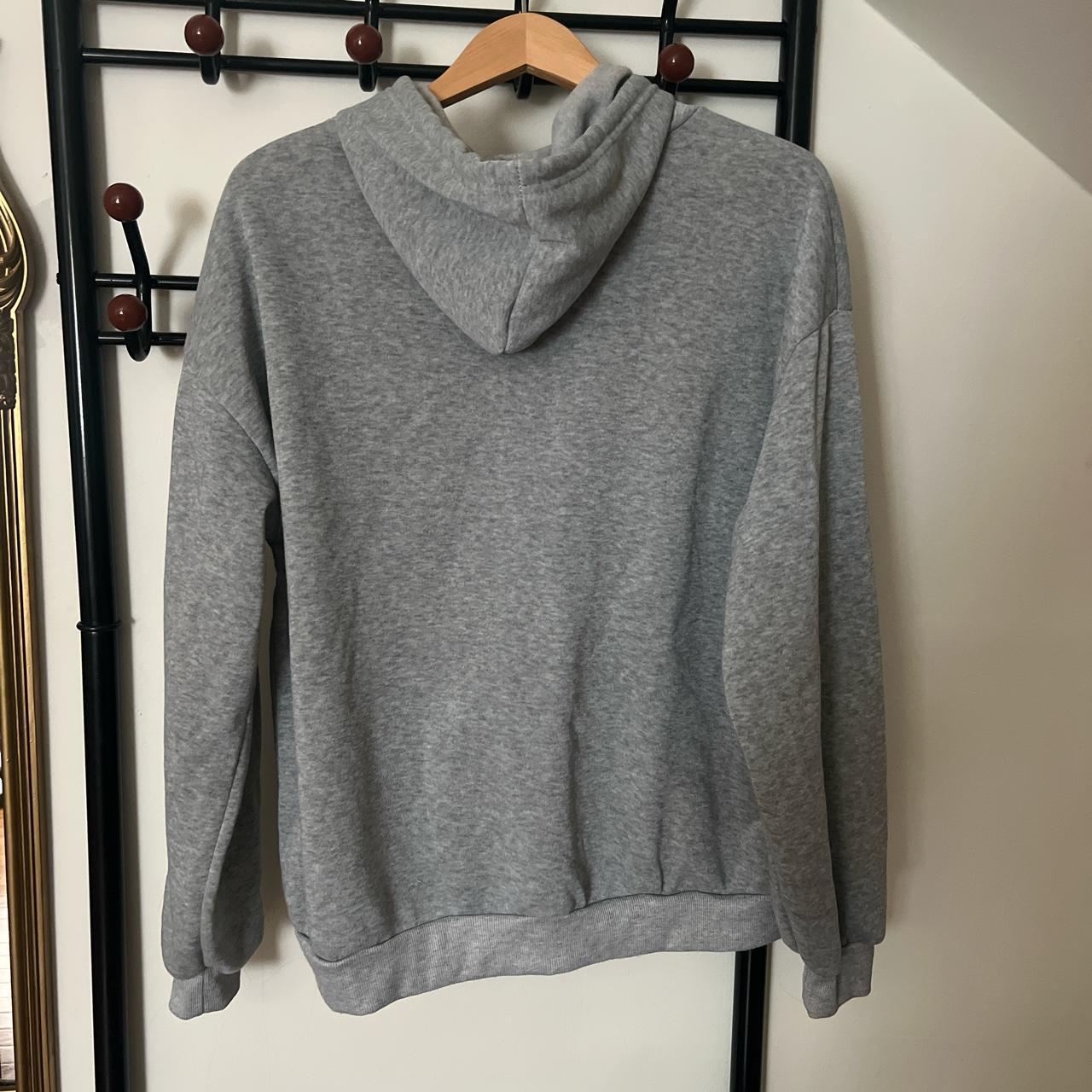 Basic grey hoodie Large 10/10 condition ‼️open to... - Depop