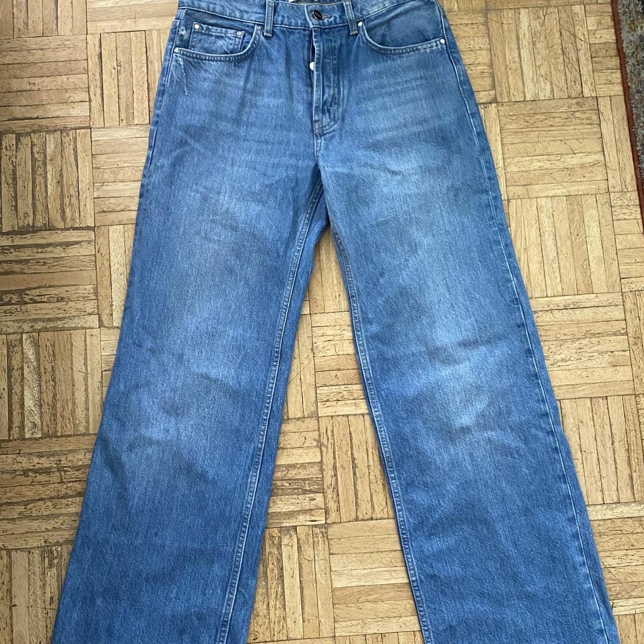 Anine Bing Hugh Jean. High rise fit. Full length leg... - Depop