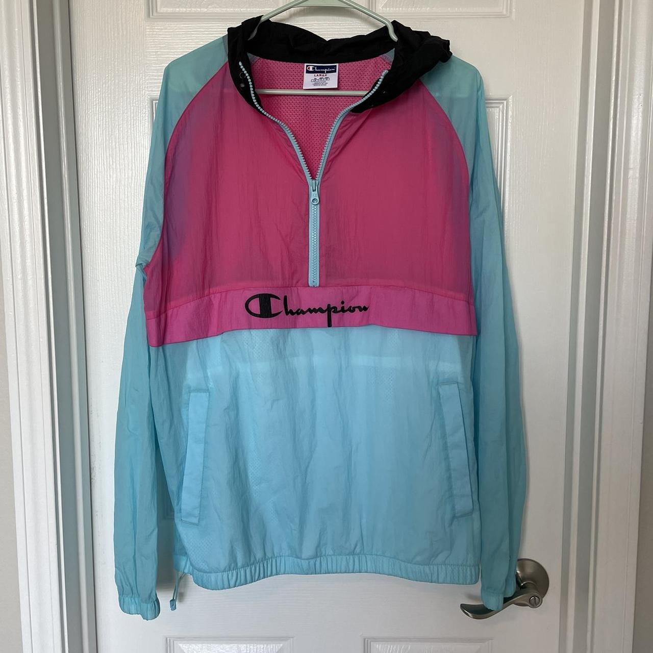 Champion manorak windbreaker best sale