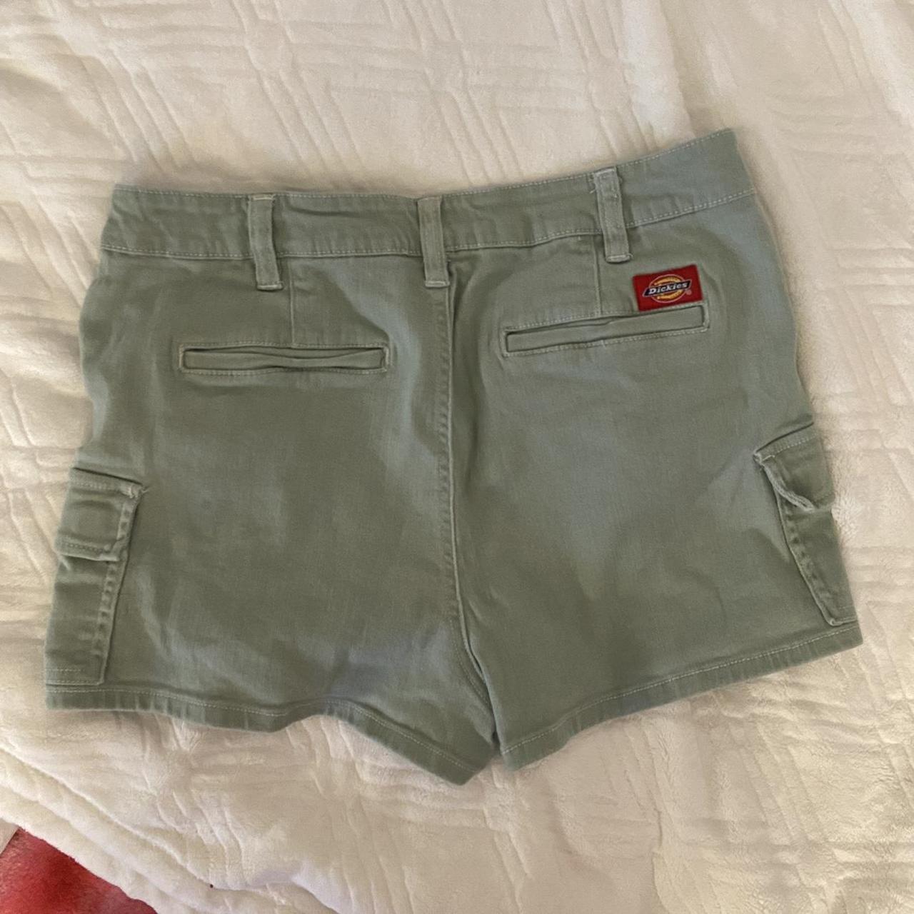 Dickies green shorts size 13 #indie #kidcore #dickies - Depop