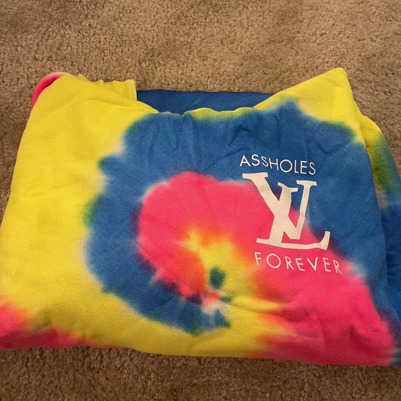 tie dye louis vuitton sweatshirt