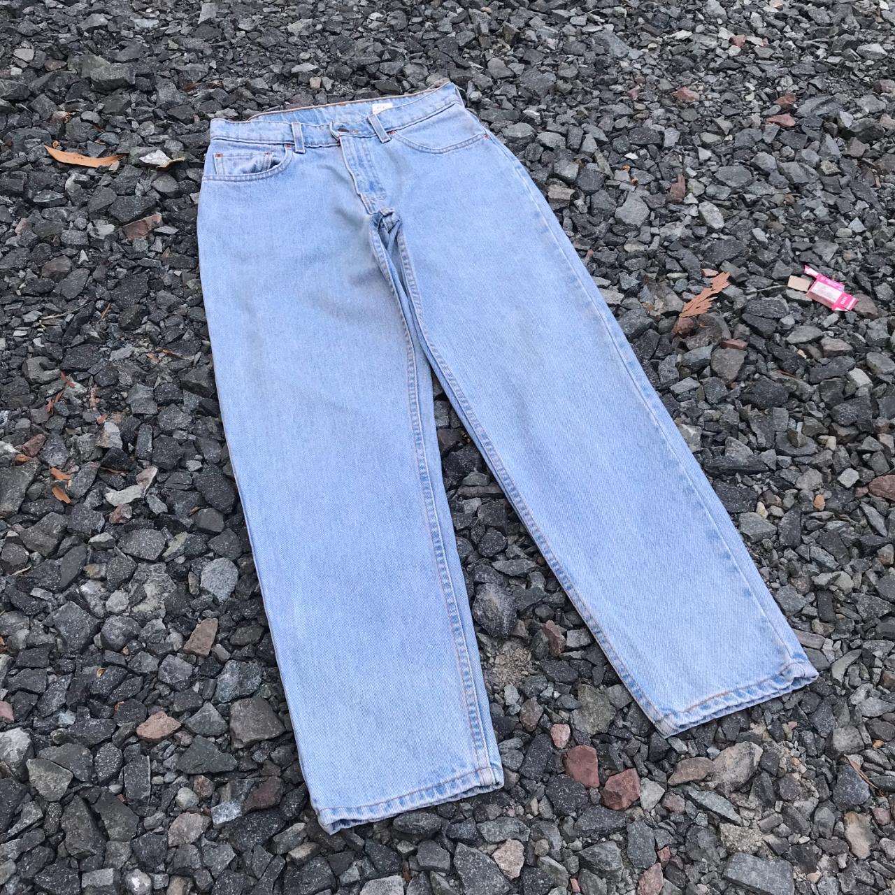 Vintage Levis 550 relaxed fix tapered leg levis... - Depop
