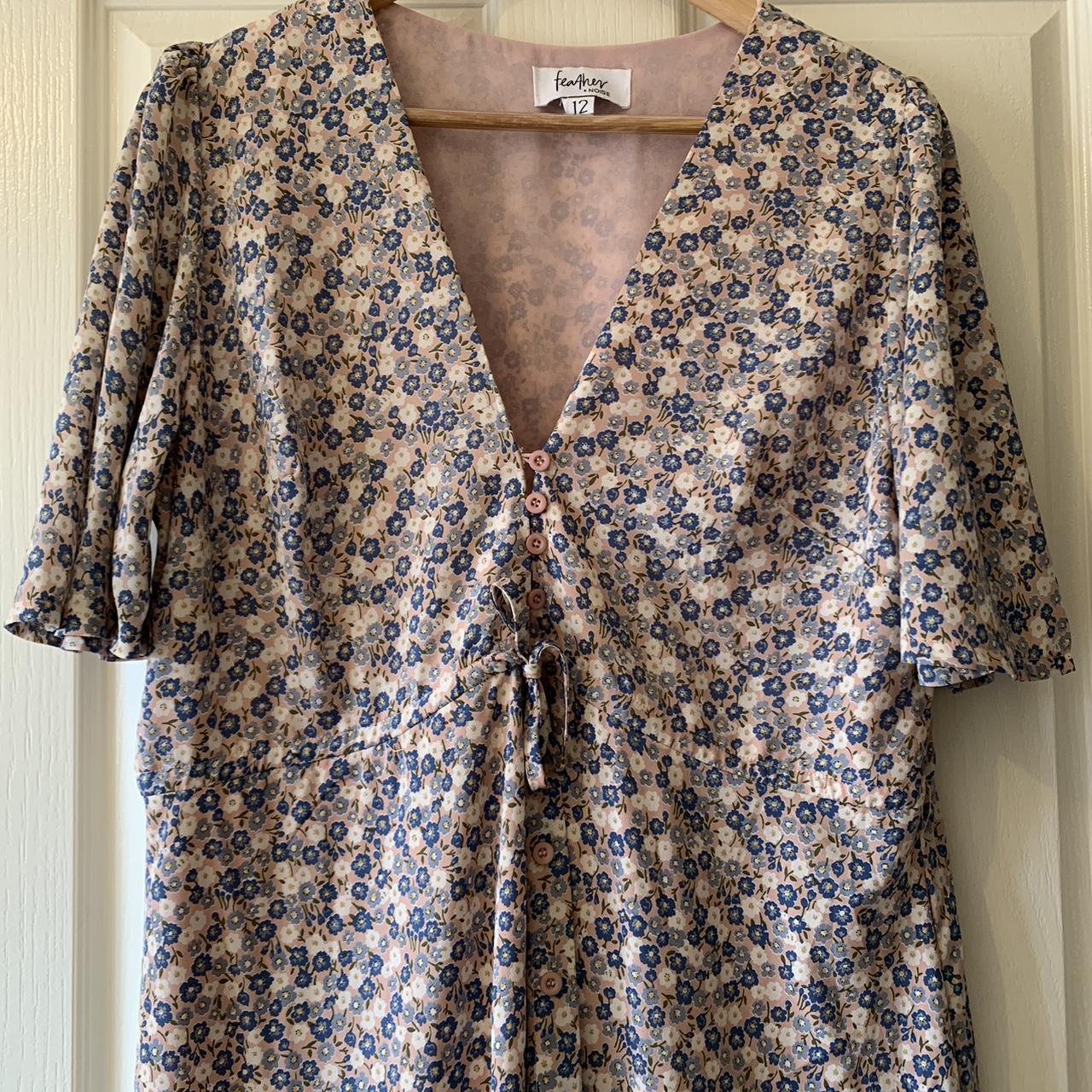 Feather and Noise Jackie Dress Size 12 In excellent... - Depop
