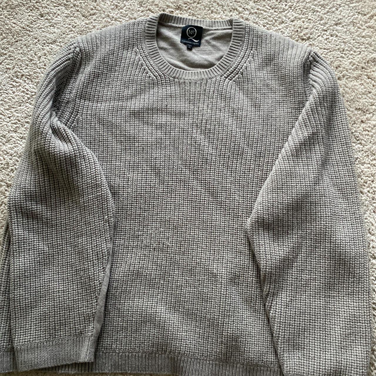 Alexander mcqueen grey jumper hotsell