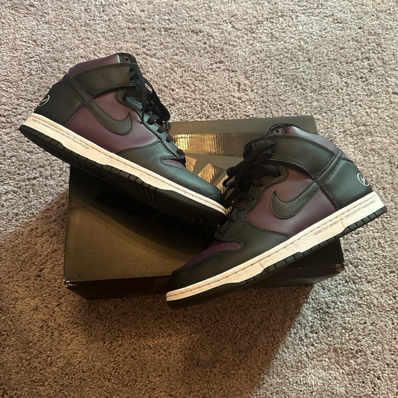 fragment dunk purple