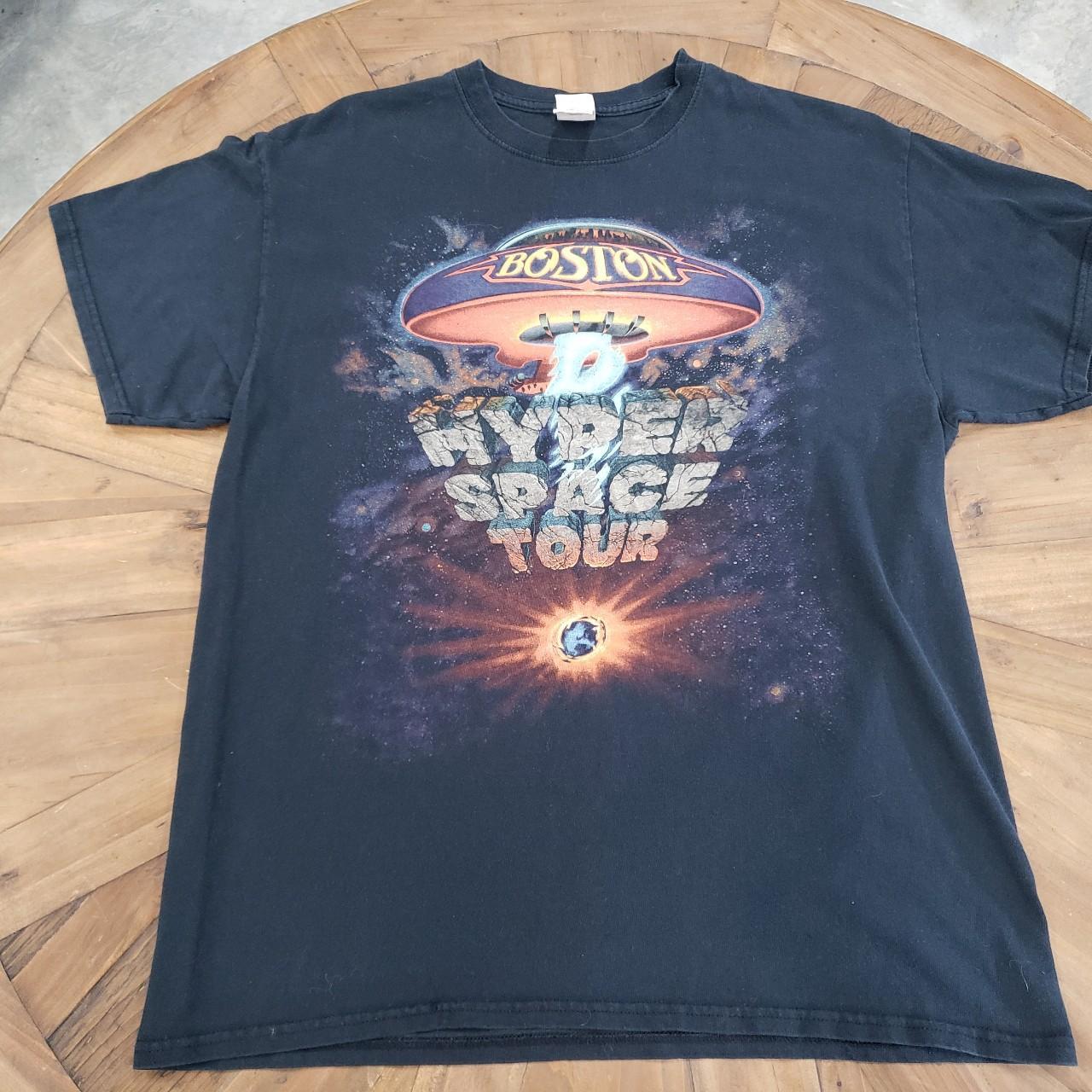 BOSTON HYPER SPACE TOUR Sz L BOSTON Depop