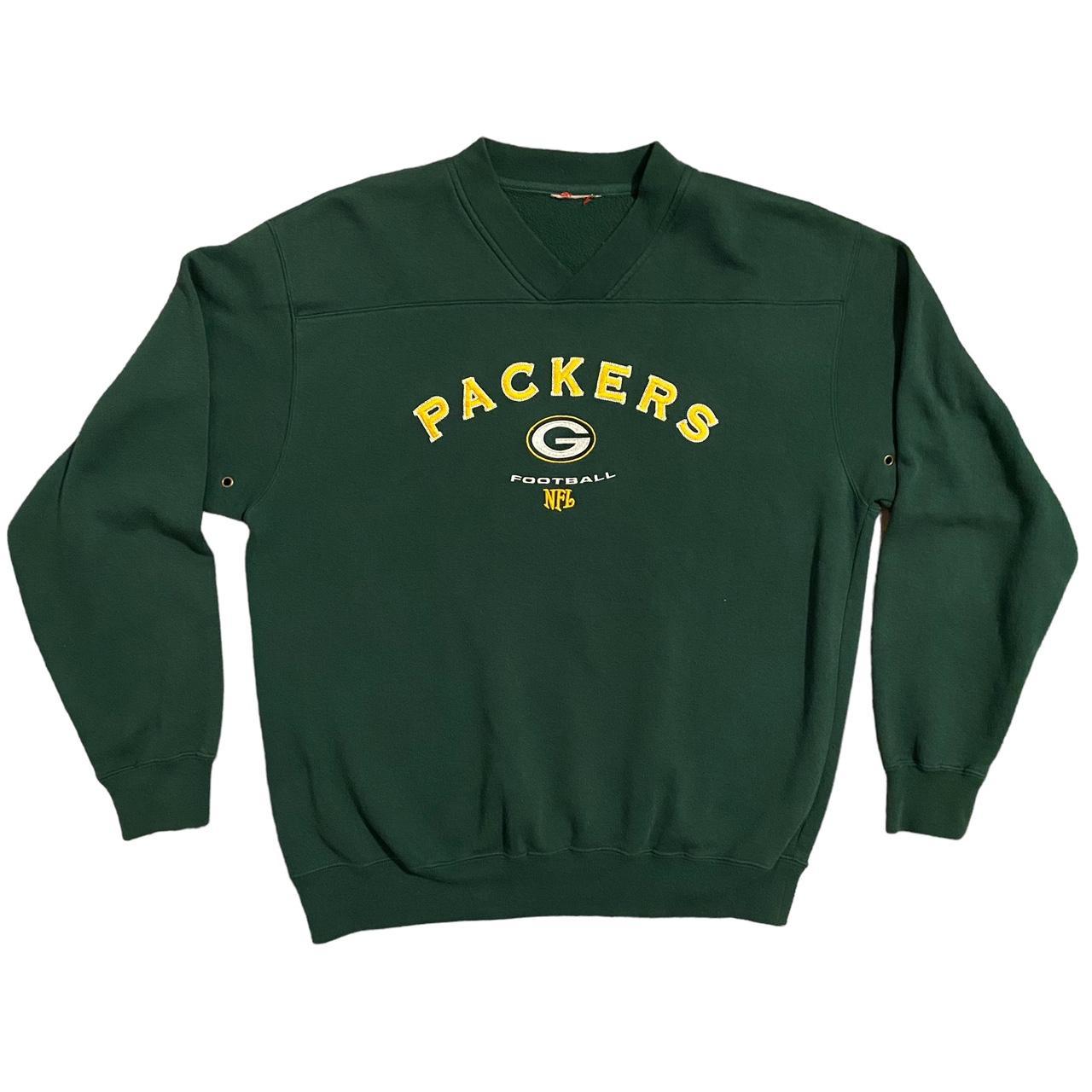 Vintage Green Bay Packers Crewneck Size Adult Depop