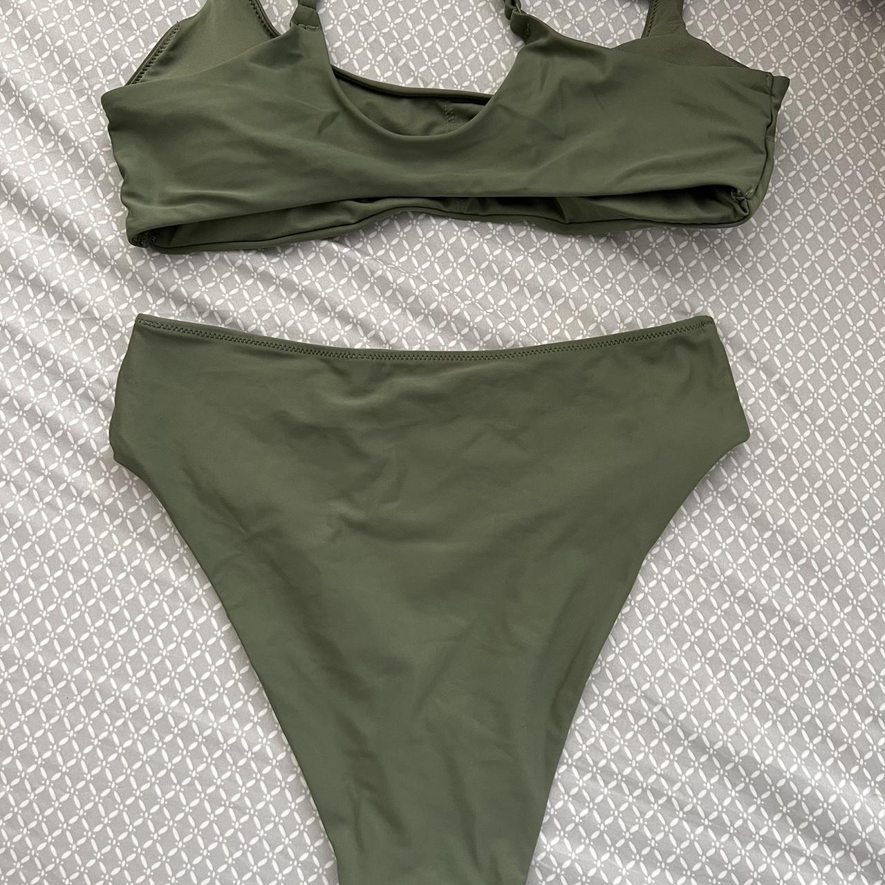 Aerie Women S Green Bikinis And Tankini Sets Depop