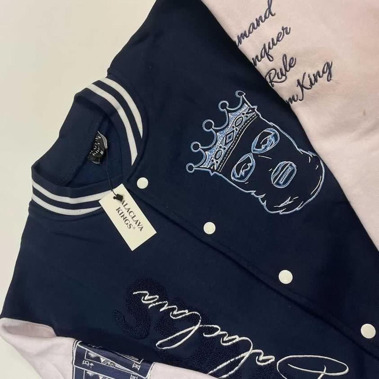 LOUIS VUITTON EMBROIDERED VARSITY JACKET