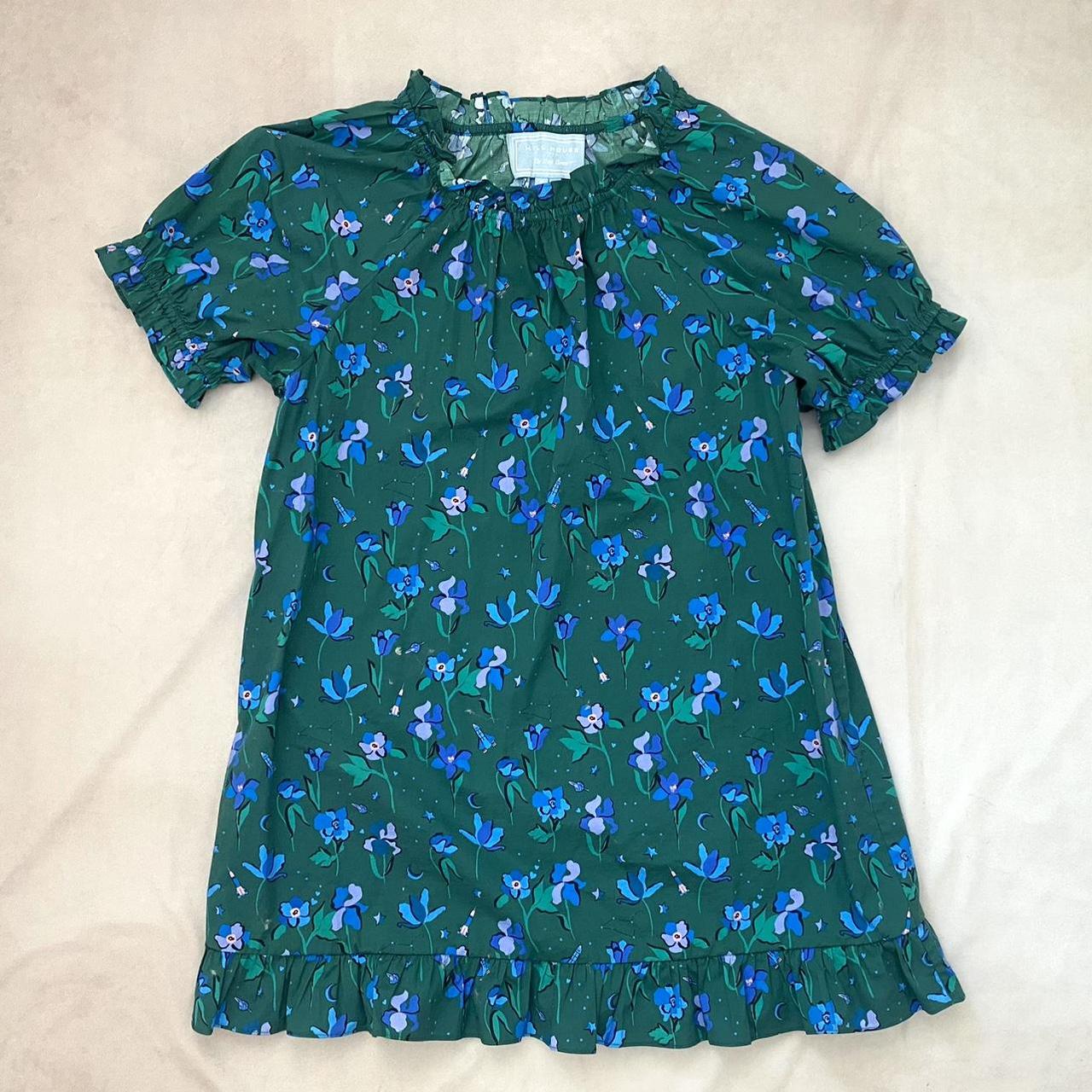 Batsheva Women's Green Dress Depop