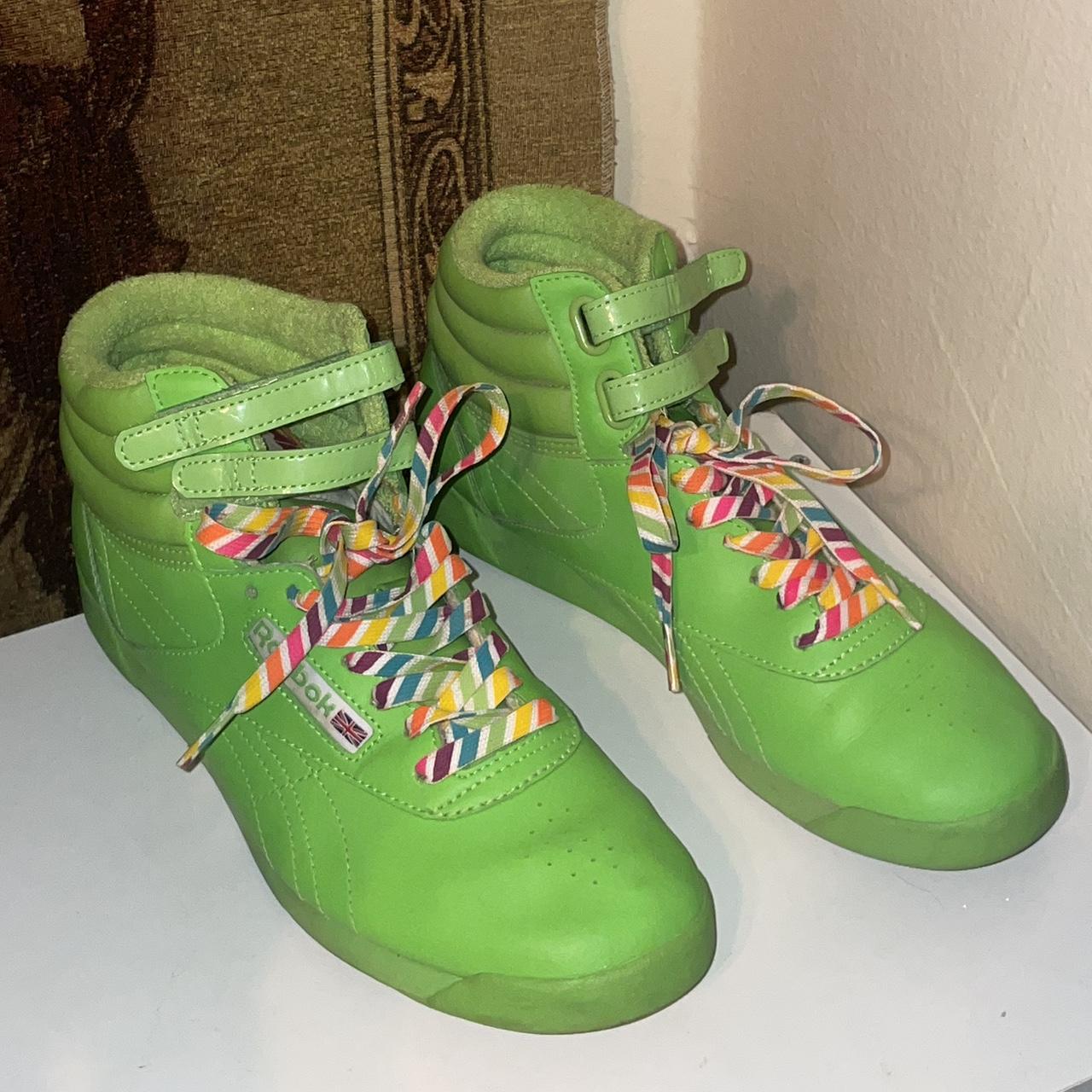Lime Green Neon Green High Tops Lime Green High Top Sneakers On Sale