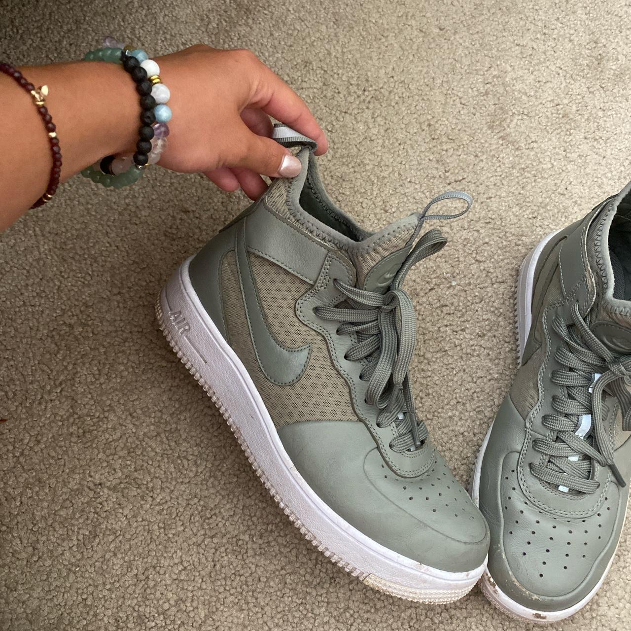 nike air force 1 ultraforce mid women's grey