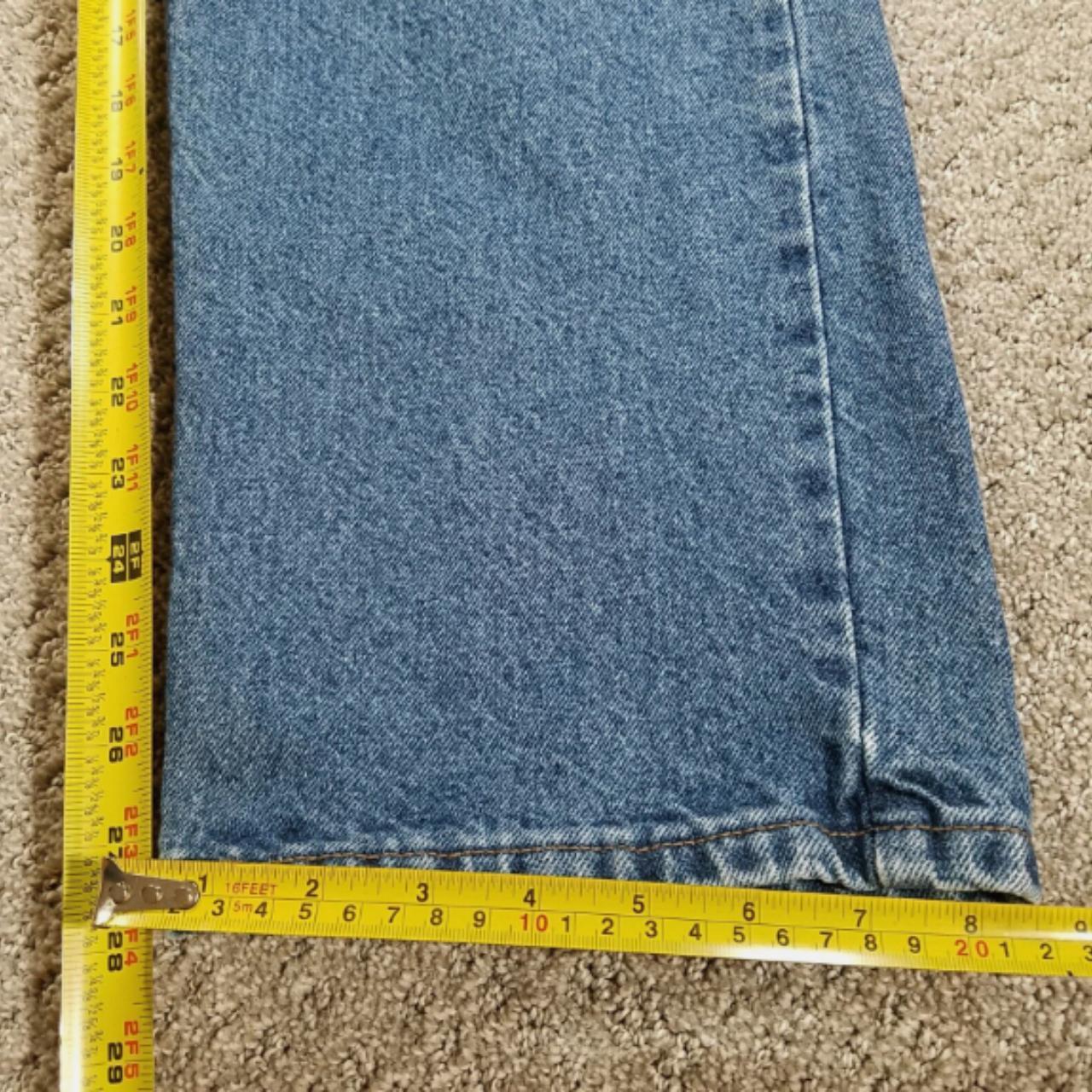 LEVIS Jeans Mens 34x28 Blue Straight Baggy Skater... - Depop