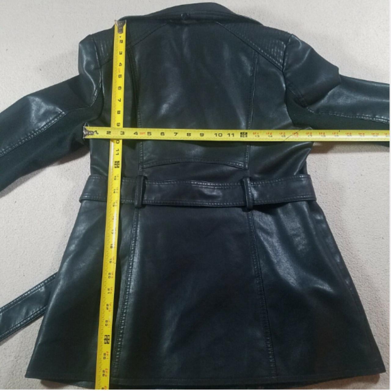 ROZ & ALI Jacket Womens Medium Black Faux Leather... - Depop