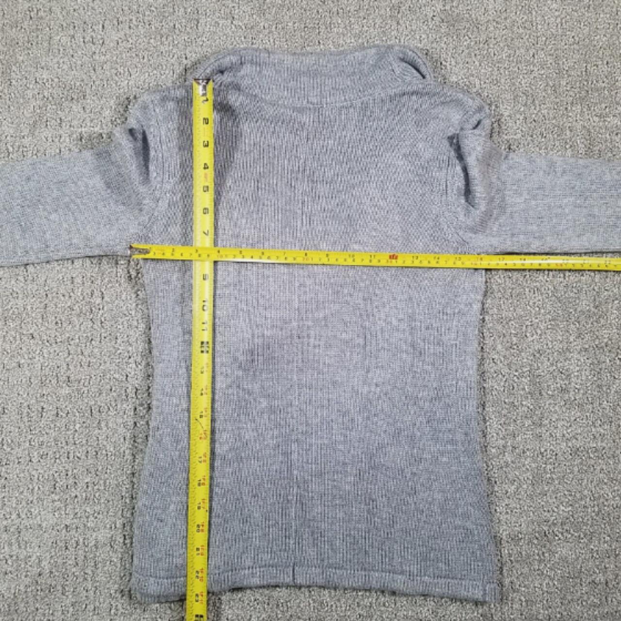 DESIGN HISTORY Sweater Womens Small Gray Cardigan... - Depop