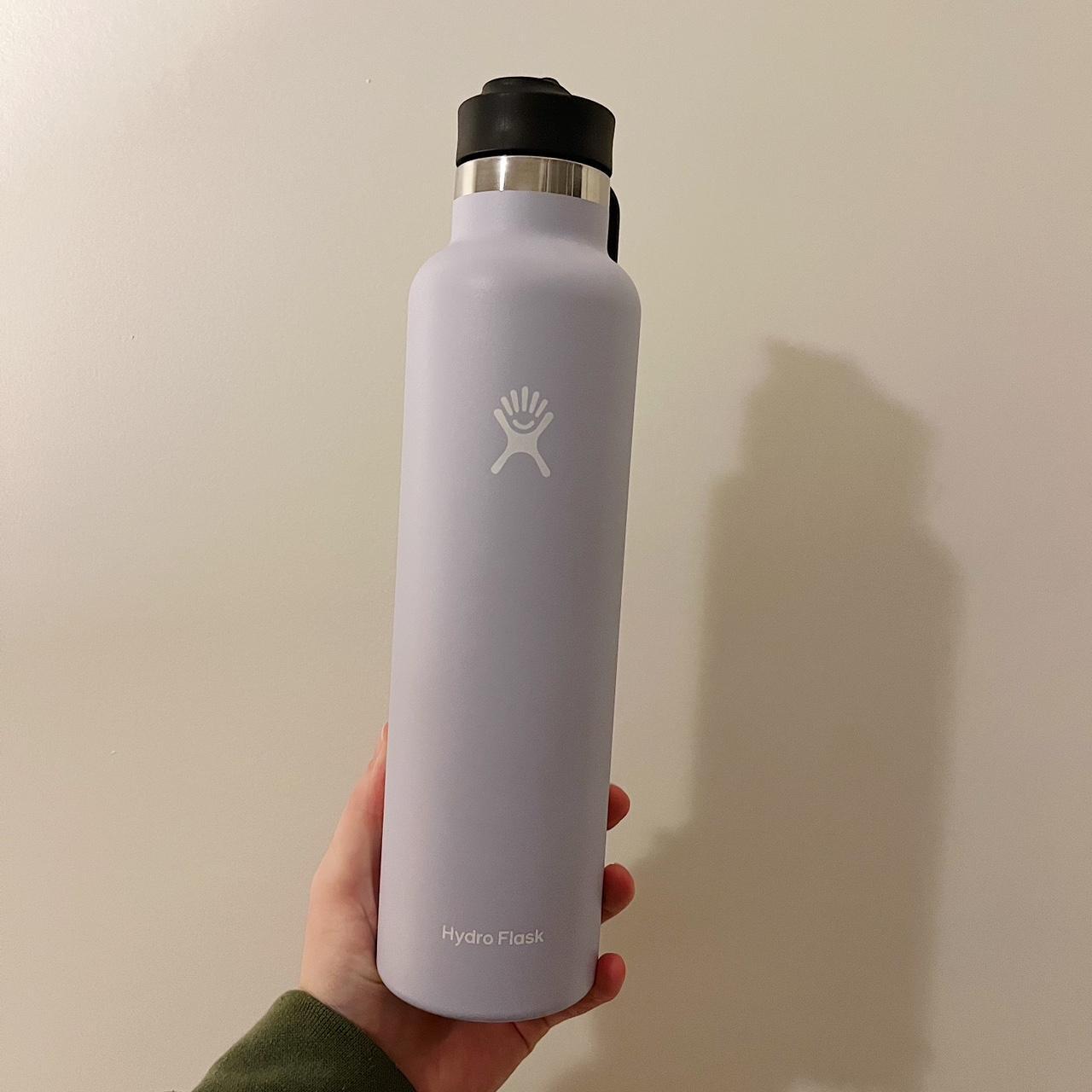 21 oz rain hydro flask - originally $35 wear and - Depop
