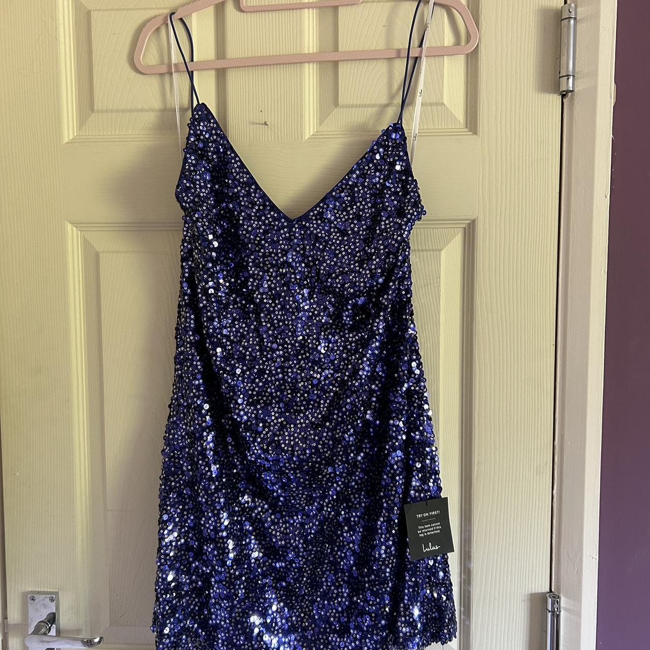 Lulus Women's Blue Dress | Depop