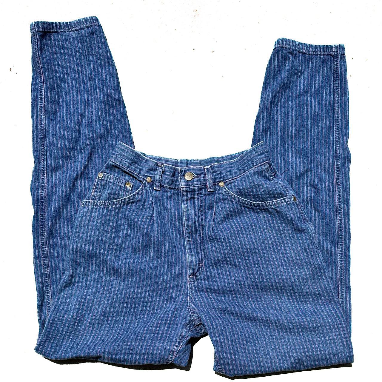 lee striped jeans