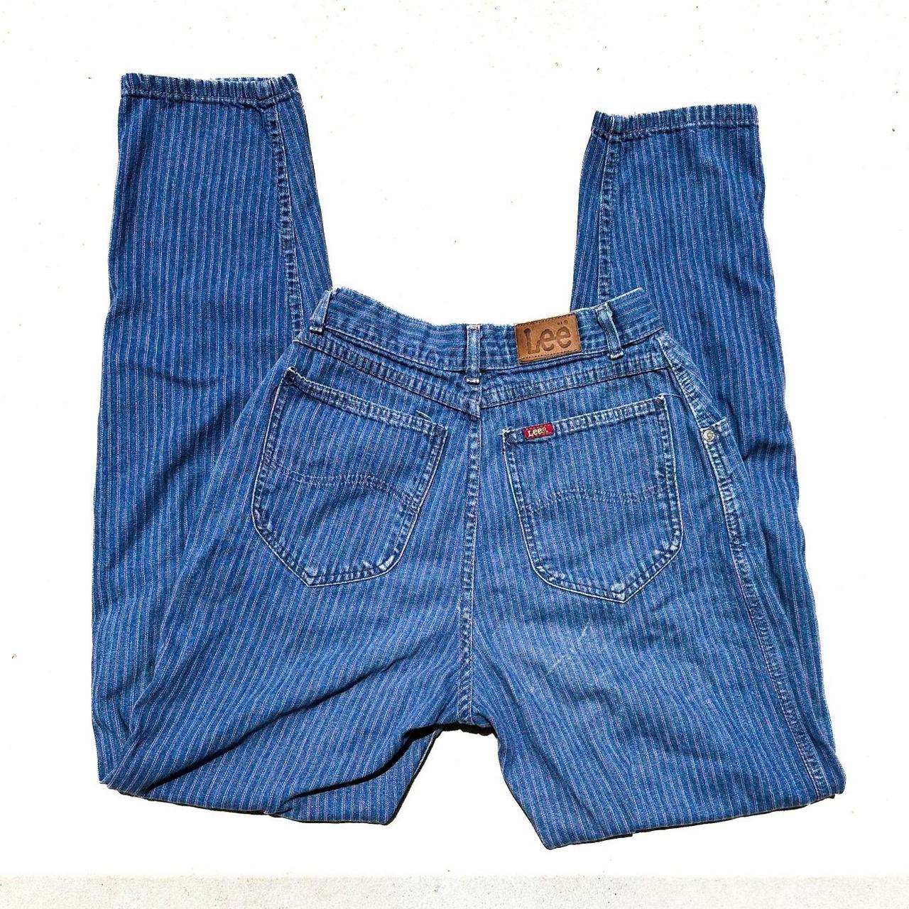 lee striped jeans