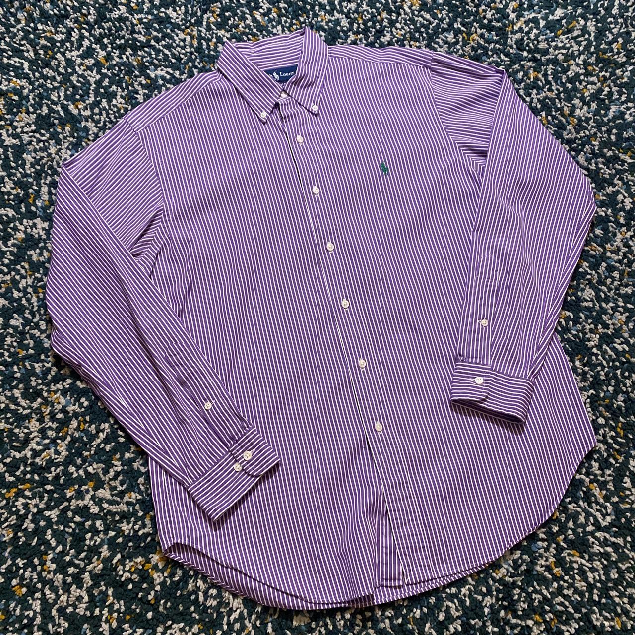 Vintage Ralph Lauren Button Down Shirt - (Fits like... - Depop