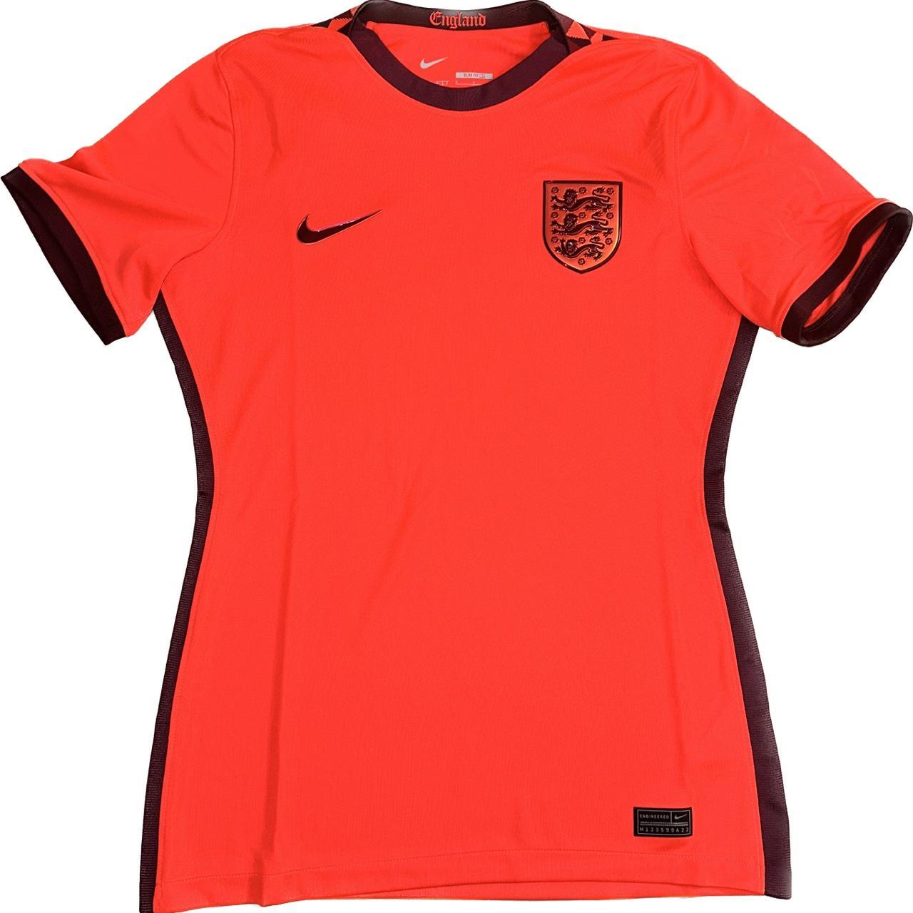 Nike Football World Cup 2022 England unisex away jersey in red