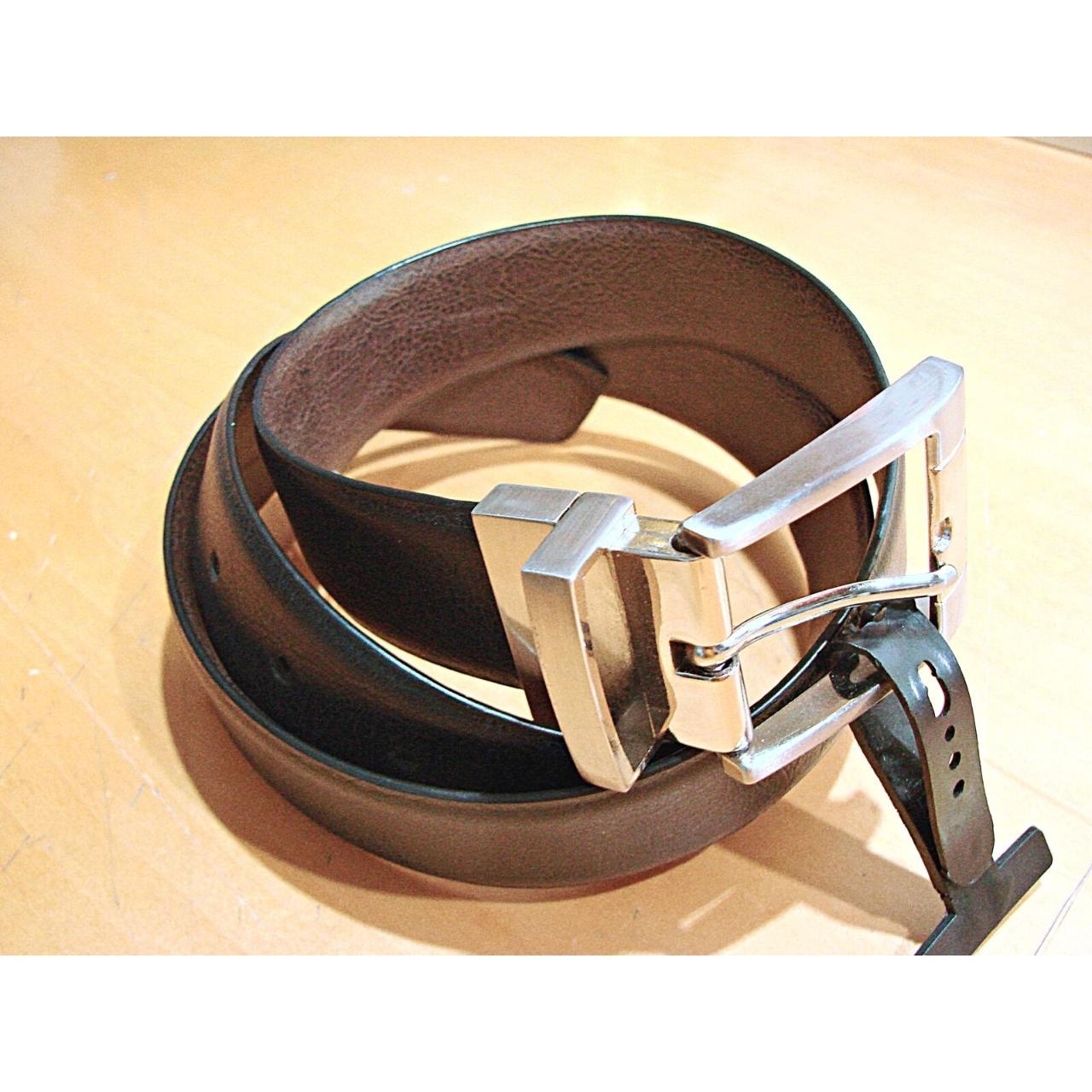 Buy Gold Buckle Black Belt For Men, Reversible to Brown