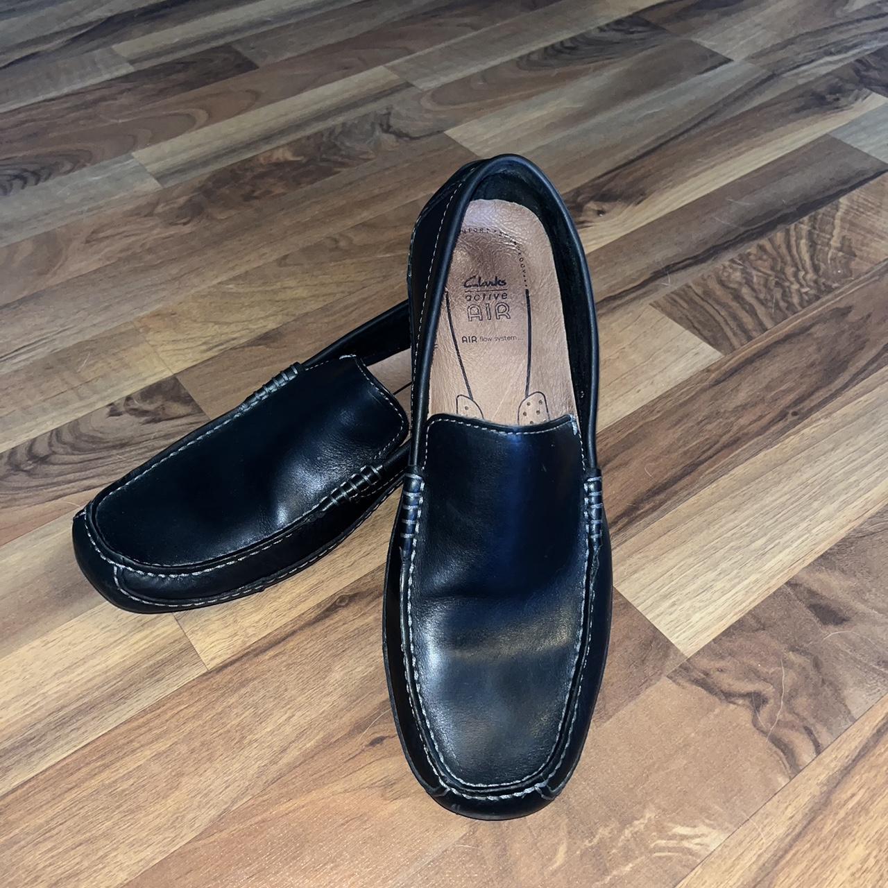 Clarks leather upper balance best sale man made