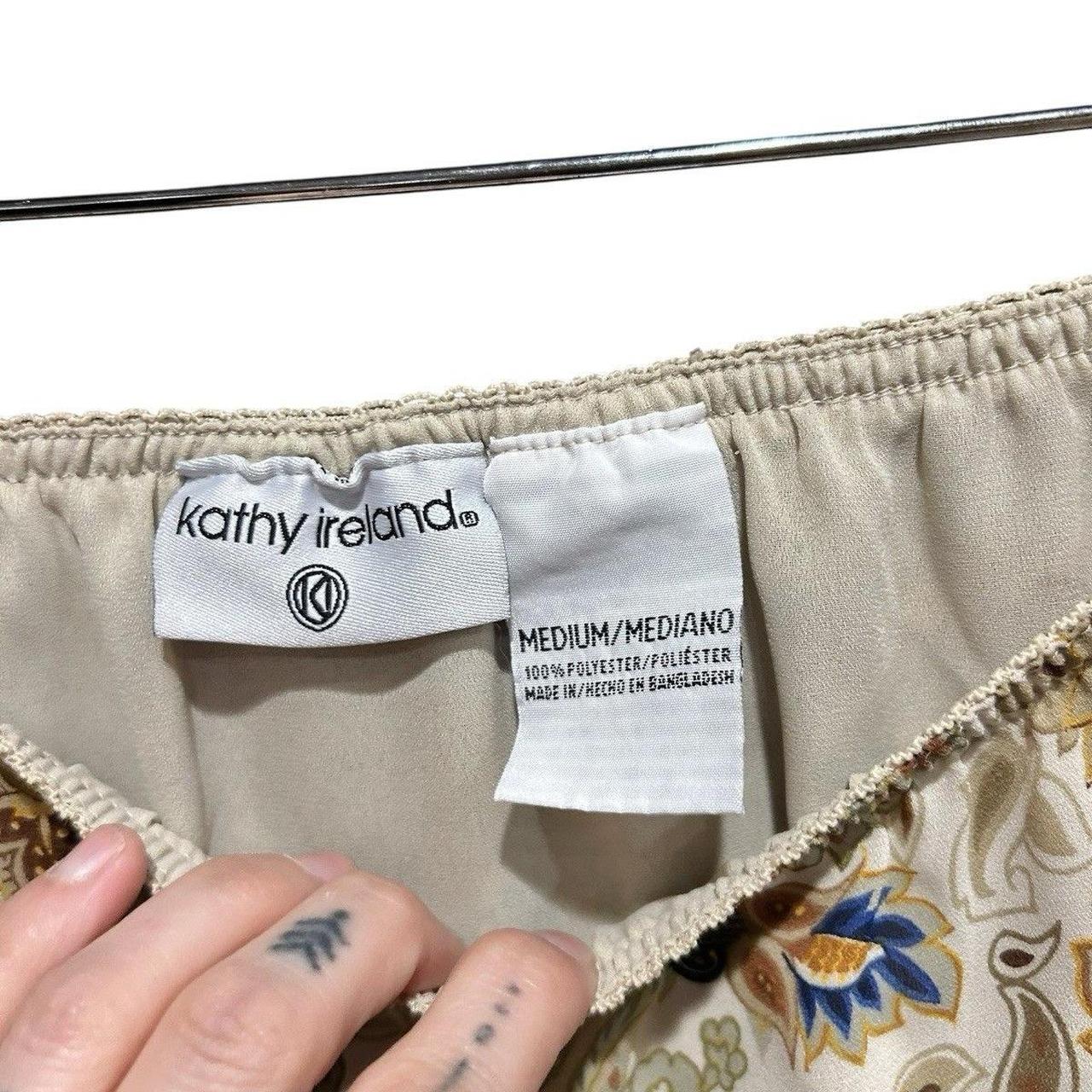 Source Unknown Women's Midi Skirt - Cream - M – V… - image 5