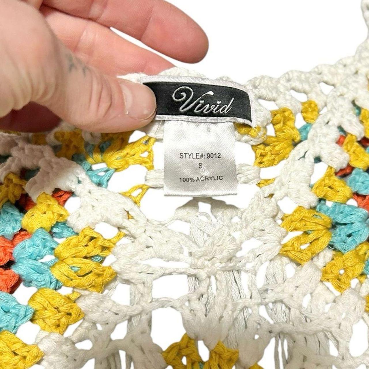 Source Unknown Women's Crop top - White/Red - S –… - image 7