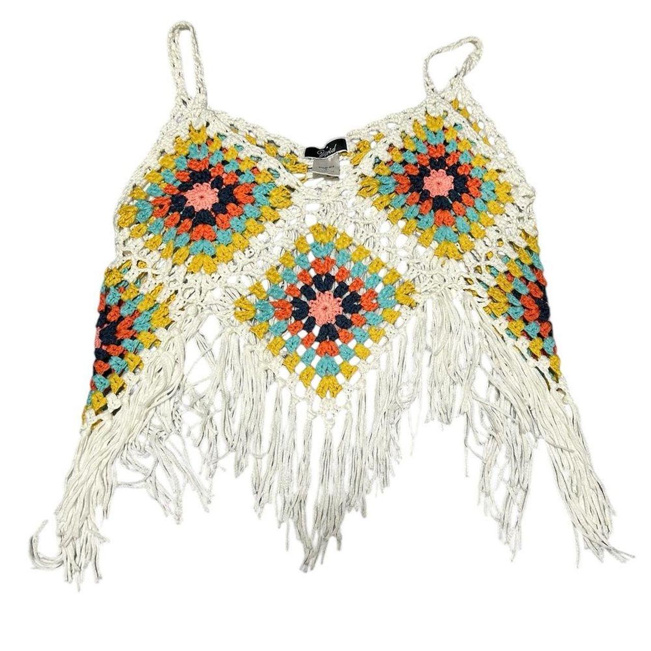 Source Unknown Women's Crop top - White/Red - S –… - image 2