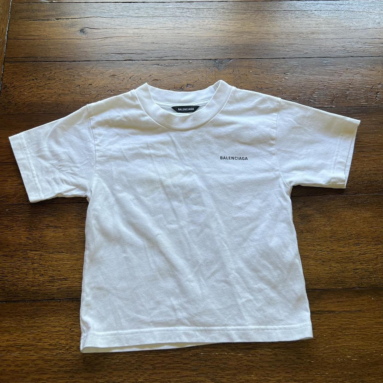 Kids balenciaga t on sale shirt