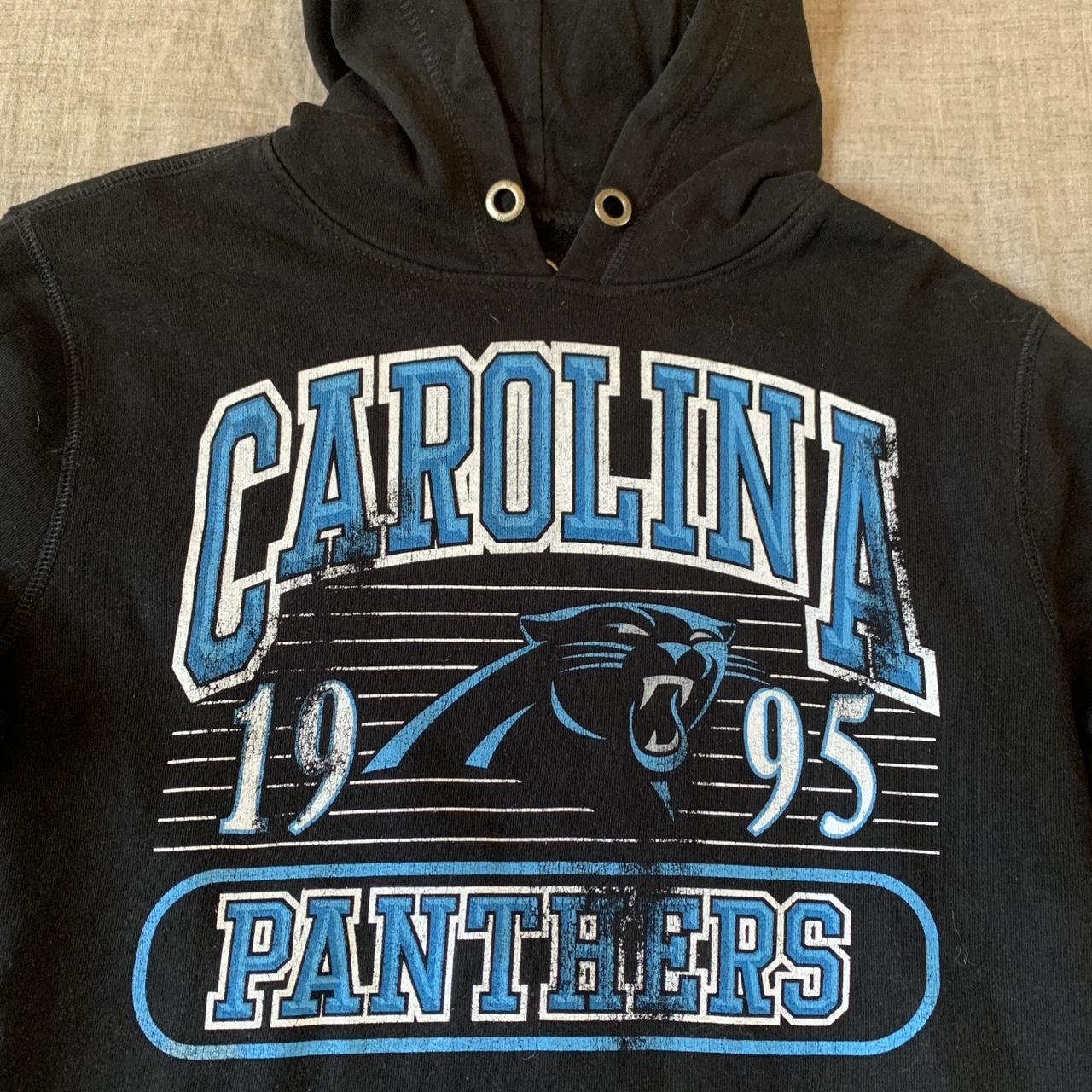 VINTAGE CAROLINA PANTHERS HOODIE EXCELLENT PREOWNED - Depop