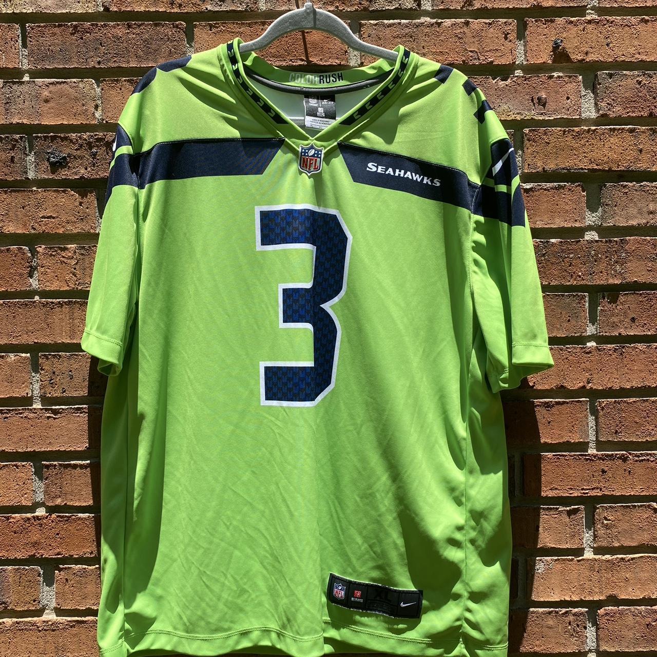 Russell Wilson color rush Nike jersey size XL - Depop