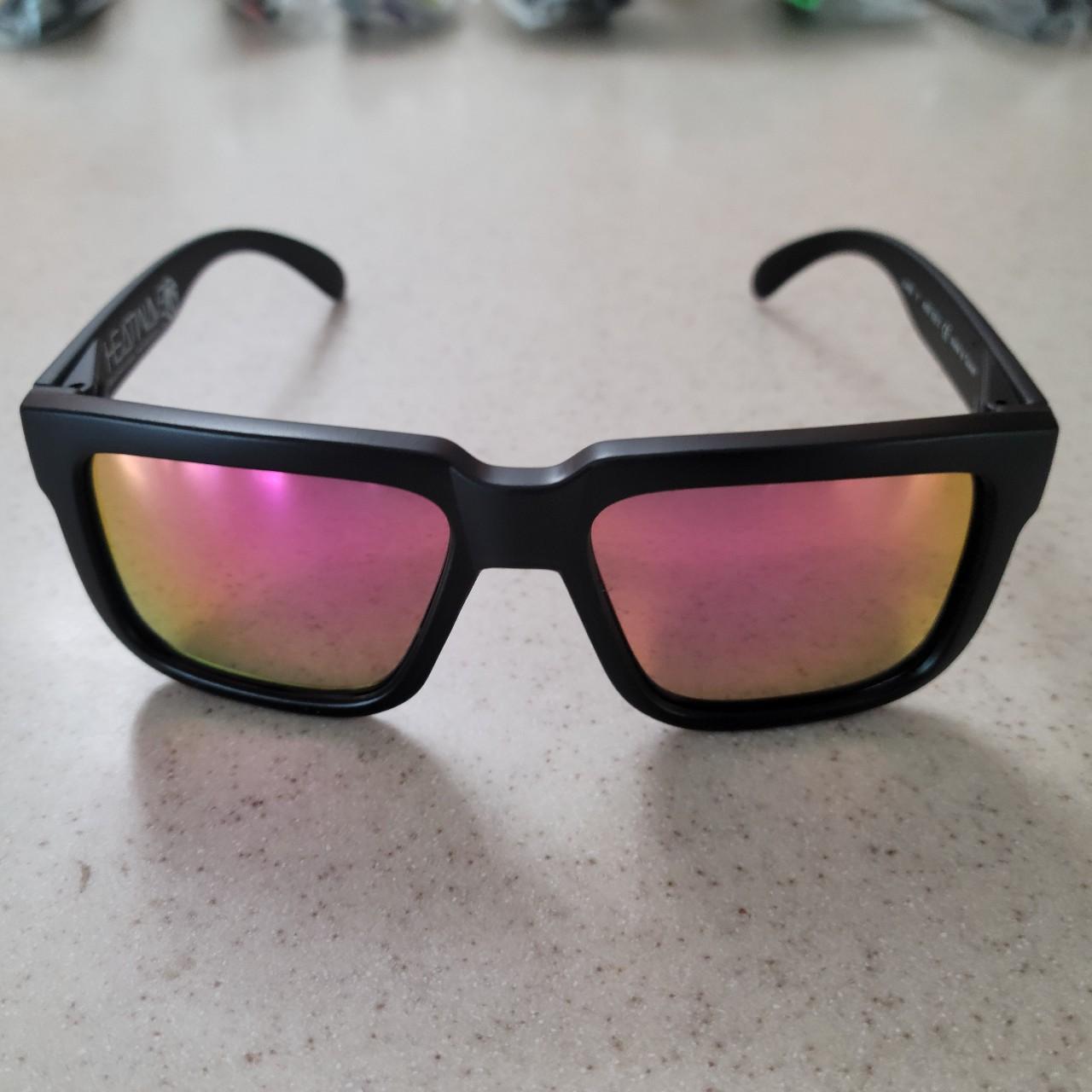 New polarized heatwave vise sunglasses, black frame... Depop