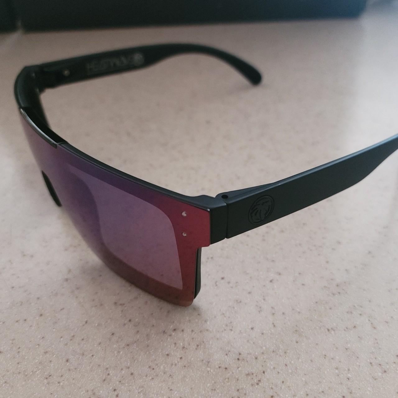 New polarized heatwave sunglasses black frame with... Depop