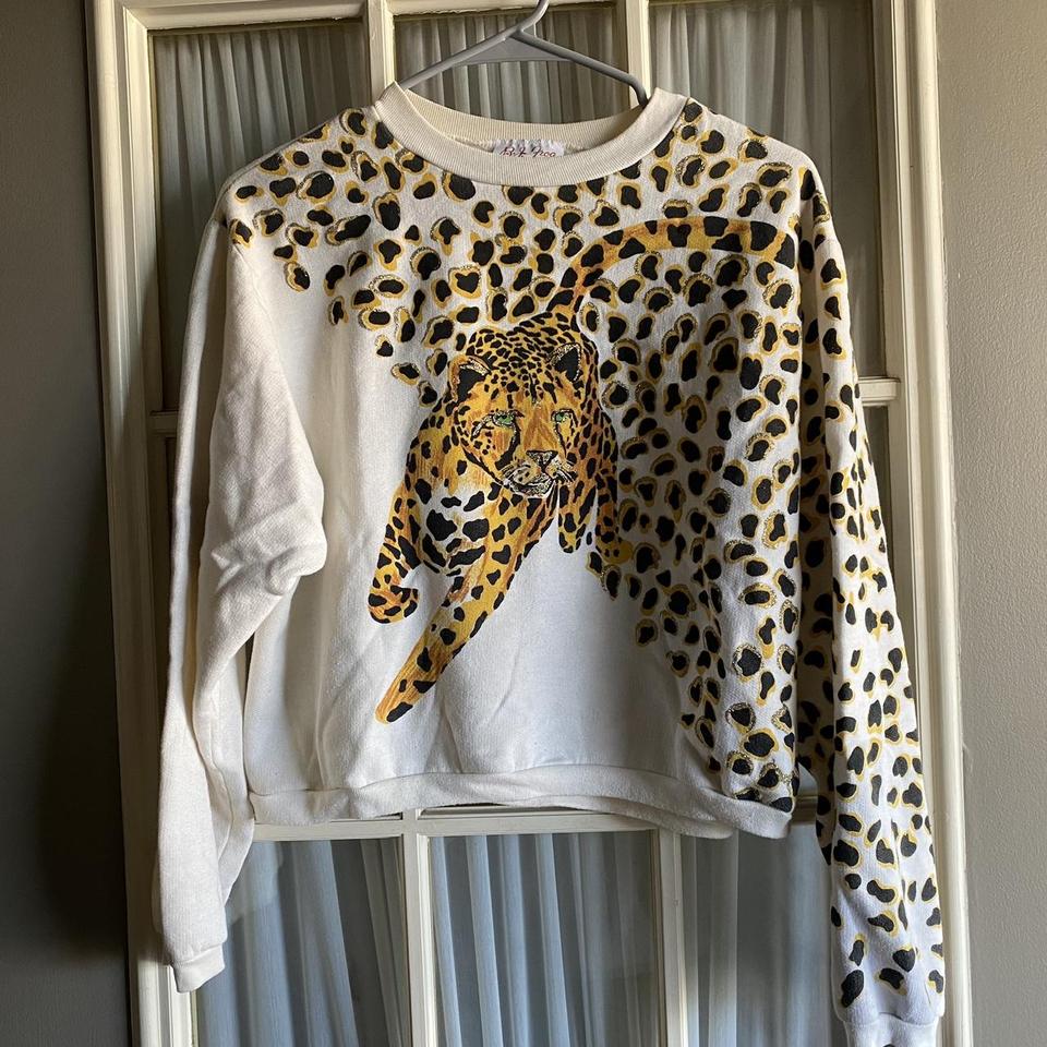 Zara animal cheap print sweatshirt