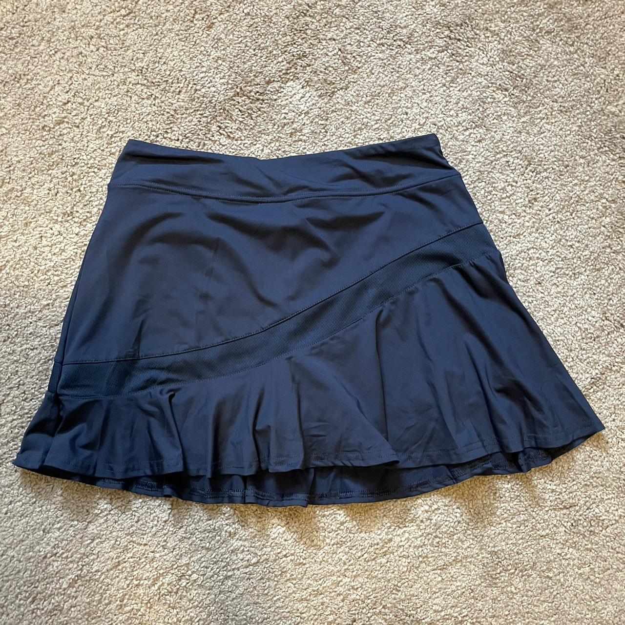 Navy tennis skort ruffled hem Size Med Also have... - Depop