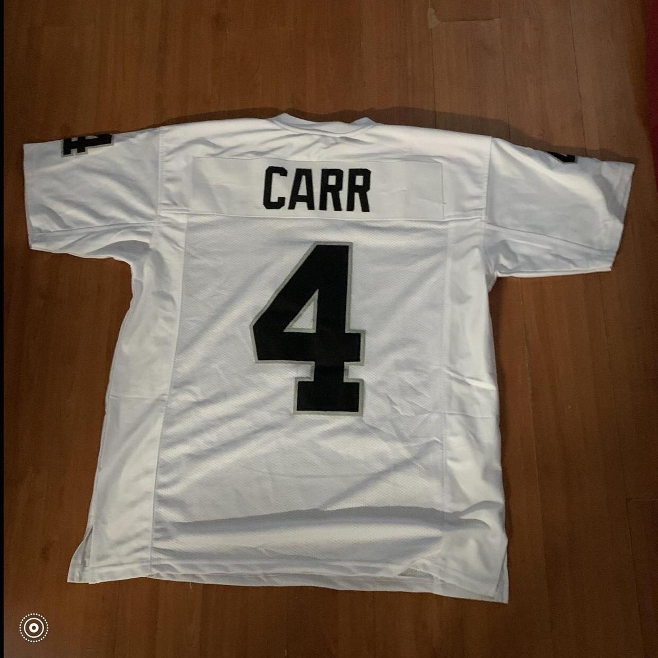 Tops, Custom Raiders Jersey Derek Carr 4