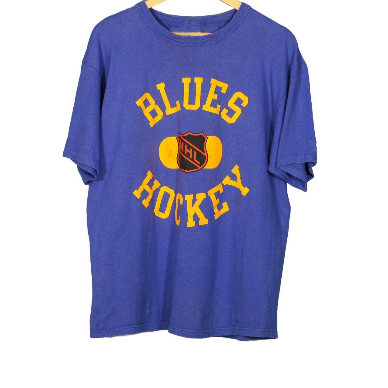 NHL ST. Louis Blues hockey performance shirt Sz M mens - Depop