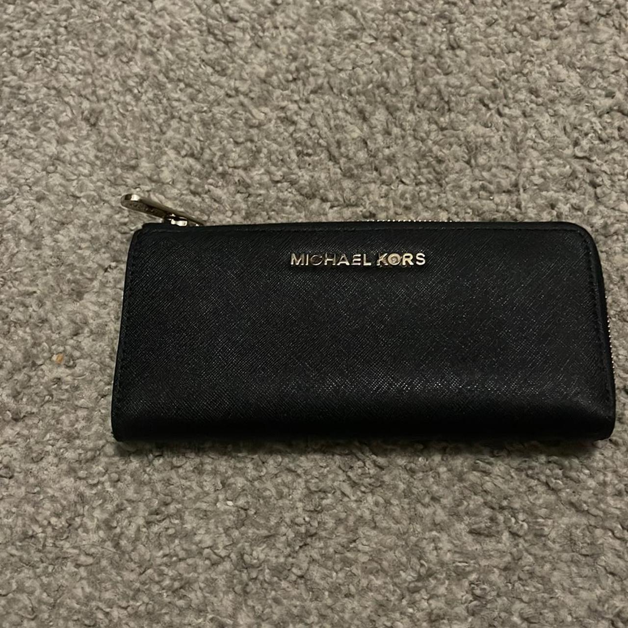 Michael Kors small black wallet #michaelkors - Depop