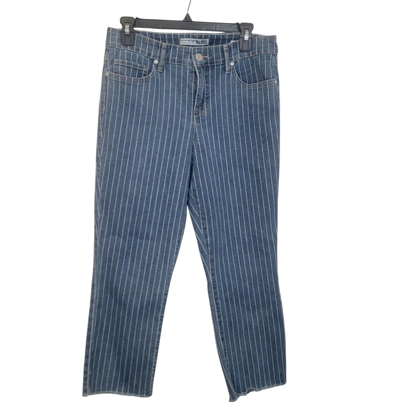 Code Bleu Women's Pants - Blue/White - 4 – Code B… - image 1