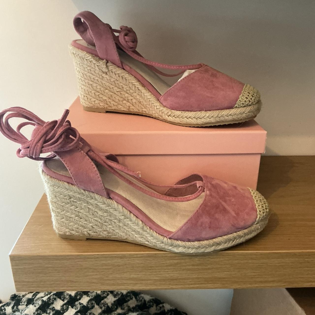 Gap suede espadrille wedges online