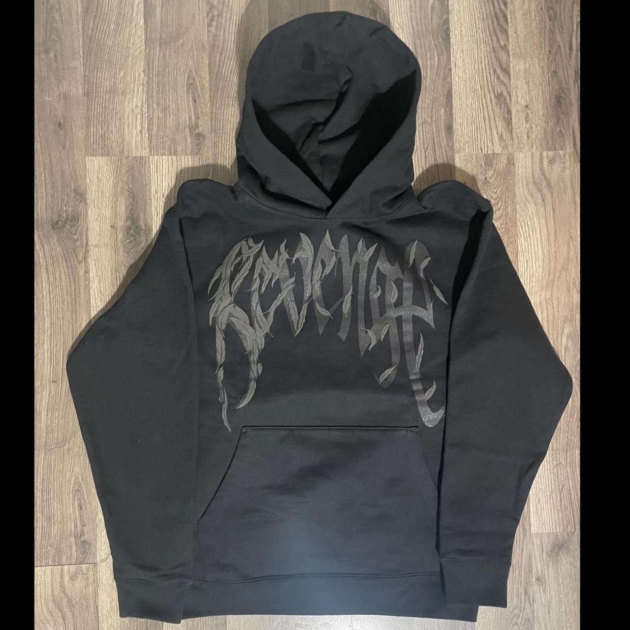 Revenge Dove Black 999 Hoodie WORN 1x Size... - Depop