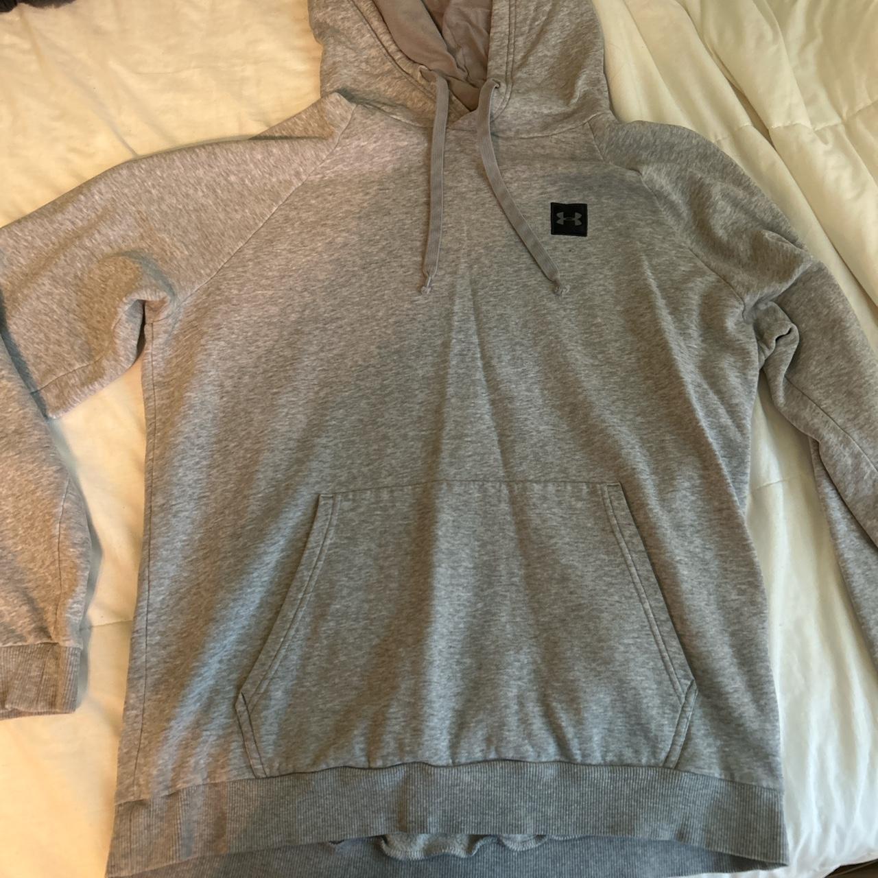 Under Armour Women's Grey Sweatshirt | Depop