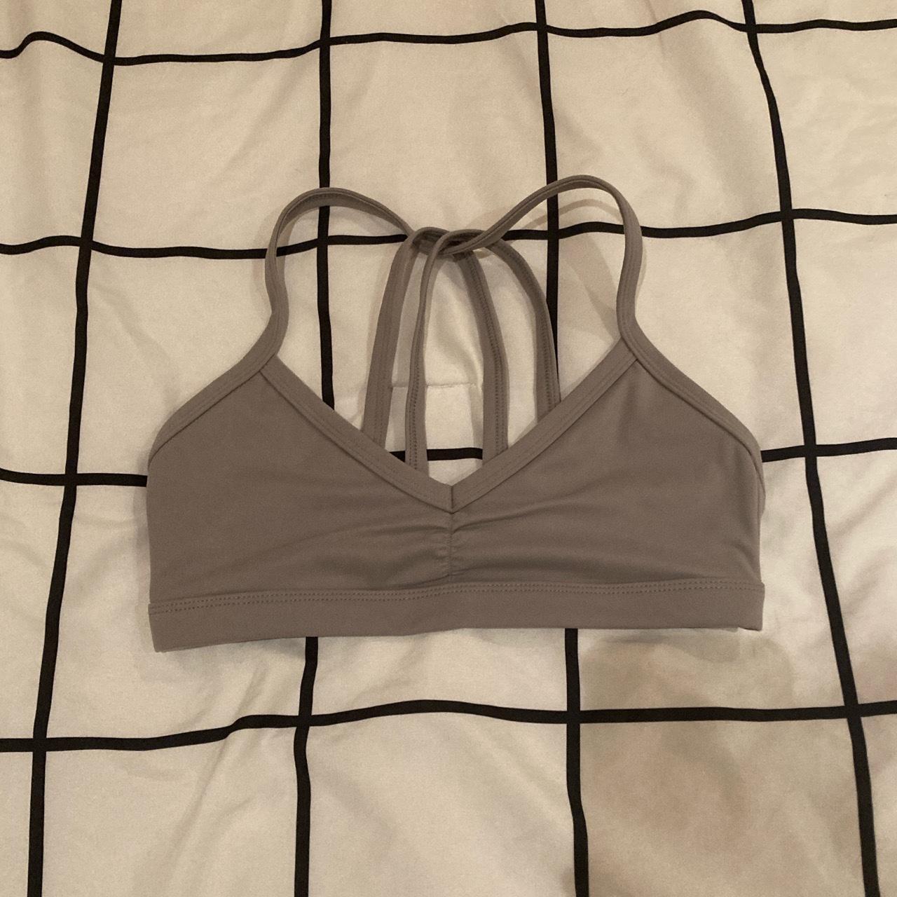 gymshark dupe minimal sports bra removable... - Depop