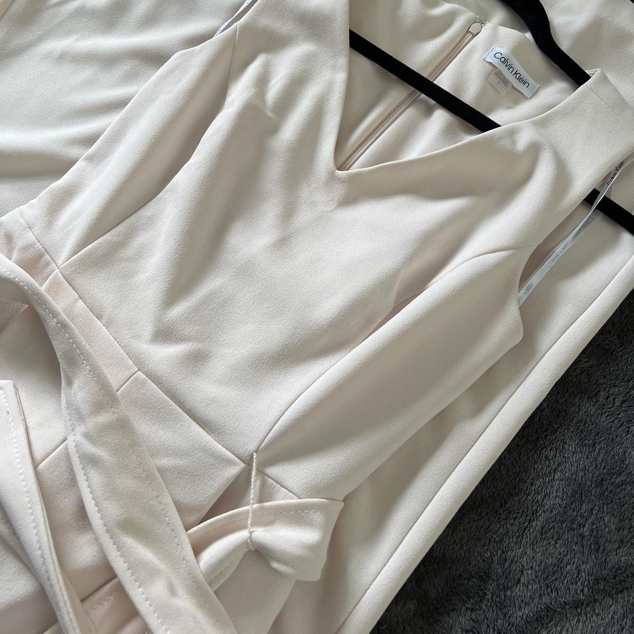 Calvin Klein light pink jumpsuit. Worn only once. Depop