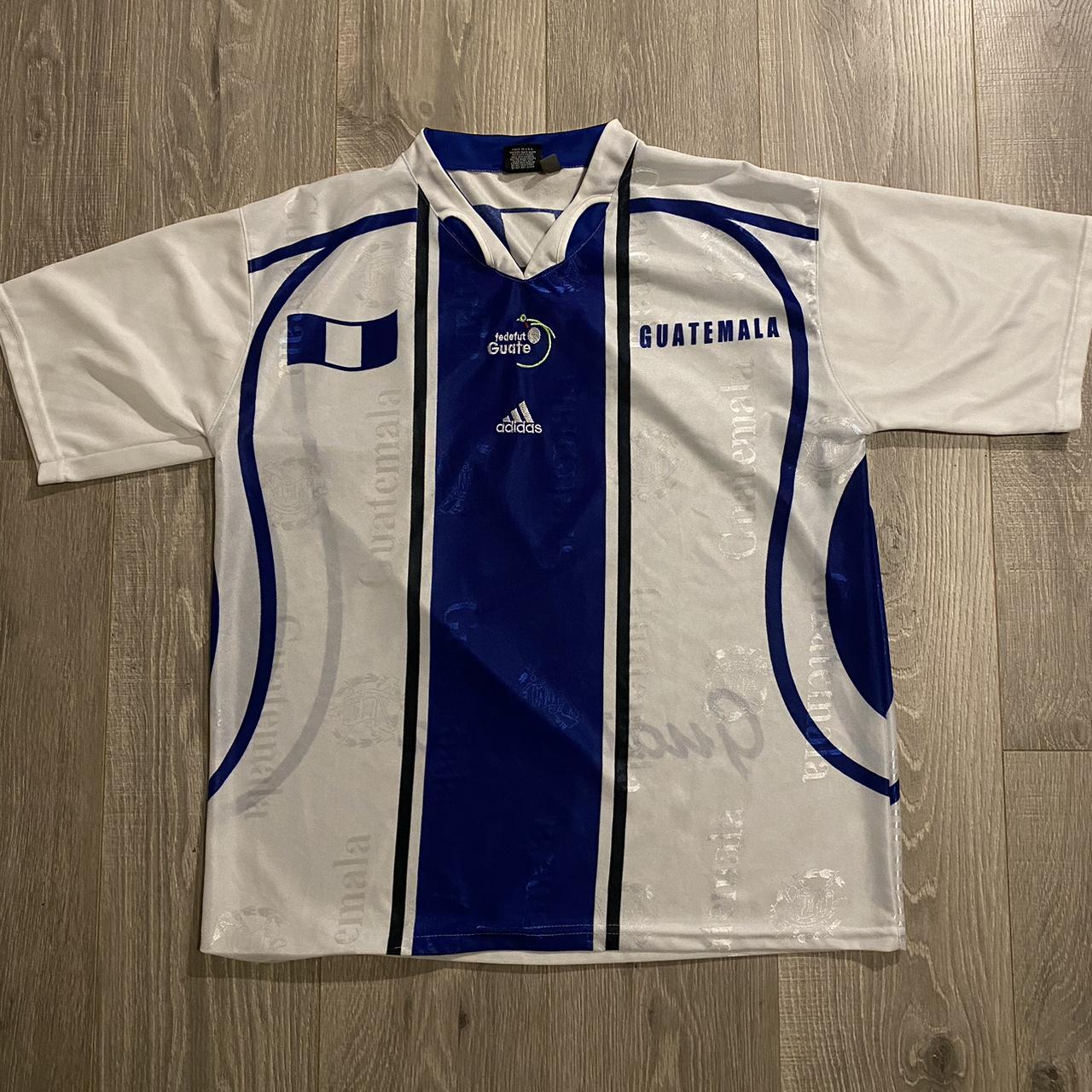 Guatemala White Blanca Adult Premium Soccer Jersey - Depop