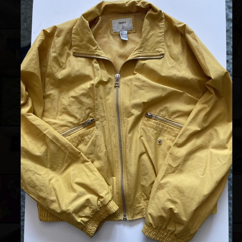 Forever 21 Yellow Jean Jacket, Overall Good - Depop