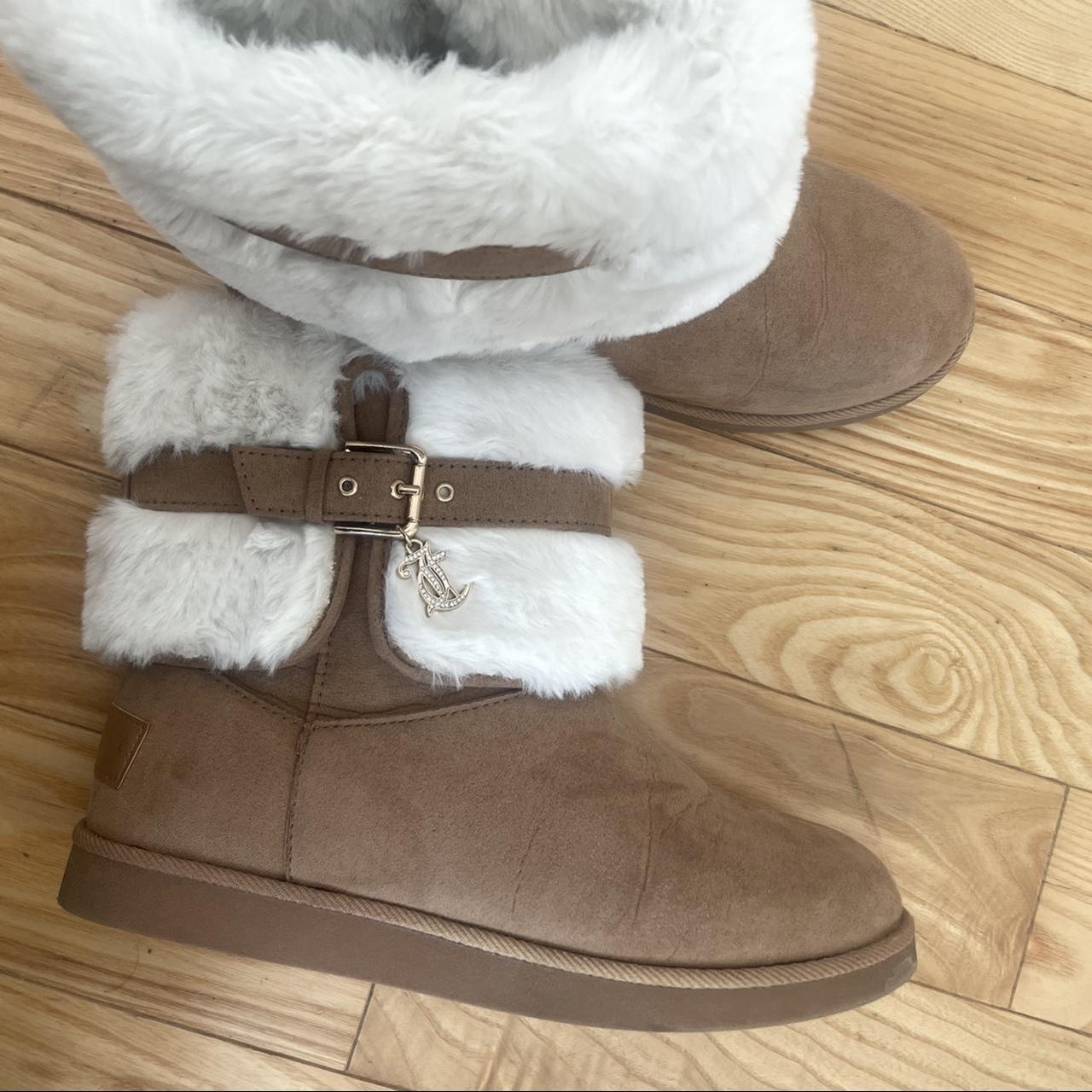 Faux Fur Juicy Couture Boots shops